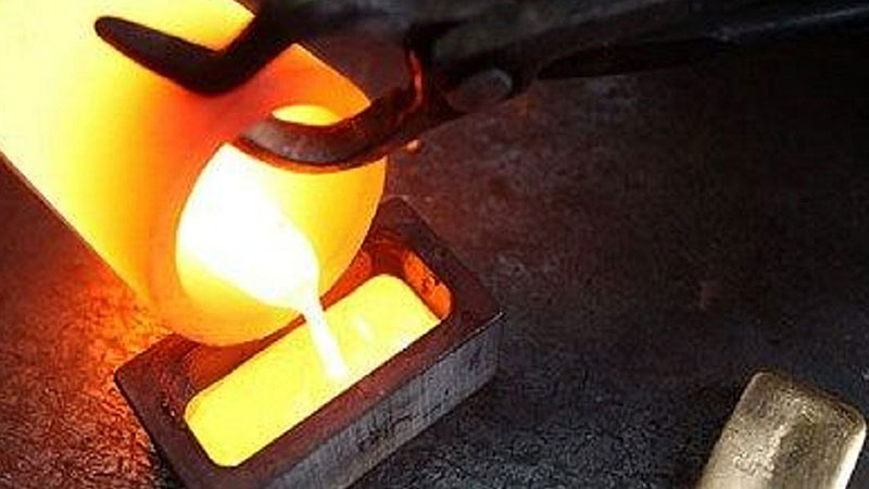 ذوب کردن نقره