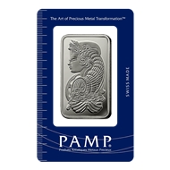 شمش نقره پمپ سوئیسی PAMP وزن 1 کیلویی عیار 999.9
